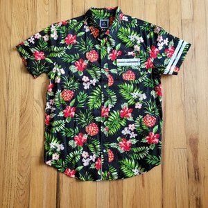 CR 24 BORDO CROMATO HAWAIIAN MENS SHIRT